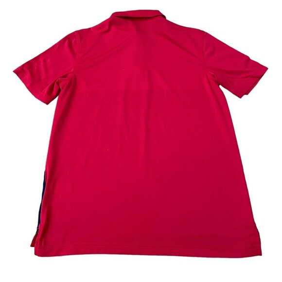 Vineyard Vines Performance Polo Golf Shirt Men’s Size Small Red White Blue Color - Picture 5 of 5